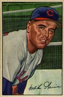 1952 Bowman #7 Mike Garcia Baseball Card