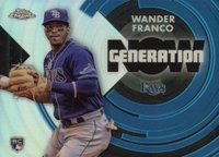 2022 Topps Chrome Update Generation Now #GNC4 Wander Franco Baseball Card