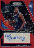 2023 Panini Prizm Rookie Signatures #RSIGGJ GG Jackson II Choice Basketball Card