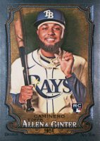 2024 Topps Allen & Ginter #92 Junior Caminero Chrome Baseball Card