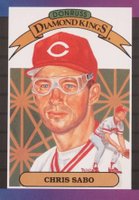 1989 Donruss #4 Chris Sabo Diamond Kings Baseball Card