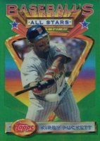 1993 Finest #112 Kirby Puckett Refractor Baseball Card