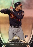 2013 Bowman Platinum #42 Manny Machado Baseball Card