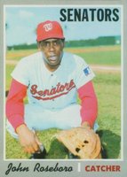 1970 Topps #655 John Roseboro Baseball Card