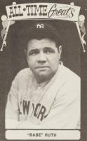 1973 TCMA All-Time Greats Postcard # Babe Ruth Baseball Card