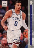 2022 Panini Chronicles Draft Picks Luminance #24 Jayson Tatum Red Basketball Card