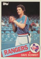 1985 Topps Tiffany #313 Dave Schmidt Baseball Card