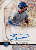 2020 Bowman Sterling Prospect Autographs #BWJ Bobby Witt Jr. Speckle Refractor Baseball Card