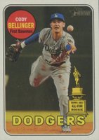 2018 Topps Heritage  #118 Cody Bellinger Action Baseball Card