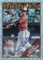 2023 Topps Silver Pack 1988 Chrome Promo #T88C5 Adley Rutschman Autograph Baseball Card