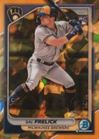 2024 Bowman Chrome Sapphire Edition #23 Sal Frelick Gold Baseball Card