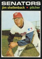 1971 Topps #351 Jim Shellenback Baseball Card