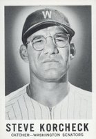 1960 Leaf #79 Steve Korcheck Baseball Card