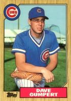1987 Topps Tiffany #487 Dave Gumpert Baseball Card