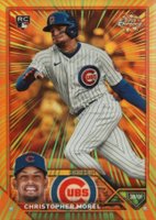 2023 Topps Chrome Radiating Rookies #RR21 Christopher Morel Update Baseball Card