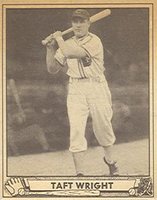 1940 Play Ball #186 Taft Wright Baseball Card