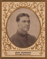 1909 Ramly # John Anderson Oval Frame Baseball Card