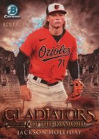 2024 Bowman Gladiators of the Diamond #GOTD6 Jackson Holliday Mini Diamond Baseball Card