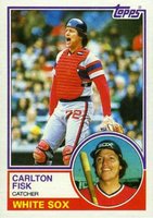 1983 Topps #20 Carlton Fisk Baseball Card