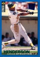 1995 Collector's Choice SE #48 Rickey Henderson Baseball Card
