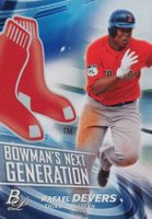 2017 Bowman Platinum Bowman's Next Generation #RD Rafael Devers Baseball Card