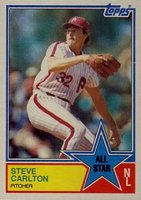 1983 Topps #406 Steve Carlton Baseball Card