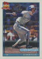 1991 Topps Desert Shield #543 Junior Felix Baseball Card