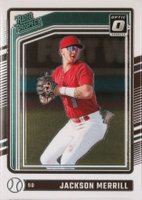 2024 Panini Donruss #102 Jackson Merrill Optic Baseball Card
