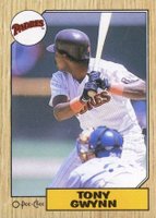 1987 O-Pee-Chee #198 Tony Gwynn Baseball Card