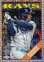 2023 Topps Silver Pack 1988 Chrome Promo #T88C68 Wander Franco Baseball Card