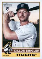 2025 Topps Heritage #130 Dillon Dingler Baseball Card