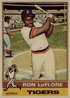 1976 Topps #61 Ron LeFlore Baseball Card
