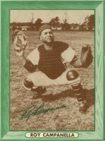 1958 Bell Brand Dodger #1 Roy Campanella Baseball Card