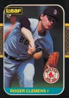 1987 Leaf #190 Roger Clemens Baseball Card