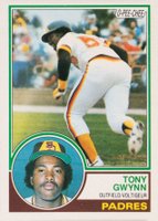 1983 O-Pee-Chee #143 Tony Gwynn Baseball Card