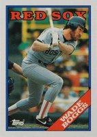 1988 Topps #200 Wade Boggs Baseball Card