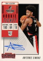 2018 Panini Contenders  #111 Anfernee Simons Ball at Chest-Autograph Basketball Card