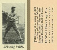 1916 Weil Baking Co. #97 Nap Lajoie Baseball Card