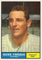 1961 Topps #175 Gene Freese Baseball Card