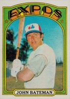 1972 Topps #5 John Bateman Baseball Card