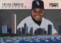 1996 Pinnacle Skylines #2 Frank Thomas Baseball Card