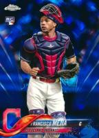 2018 Topps Chrome Sapphire Edition #244 Francisco Mejia Baseball Card