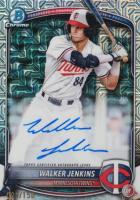 2025 Bowman Chrome Prospect Autographs #CPAWJ Walker Jenkins Hta Choice Refractor Baseball Card