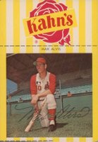 1969 Kahn's Wieners # Max Alvis Kneeling w/Bat, MLB Patch Baseball Card