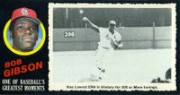 1971 Topps Greatest Moments #24 Bob Gibson Baseball Card