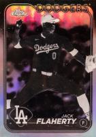 2024 Topps Chrome Update #USC114 Jack Flaherty Negative Refractor Baseball Card