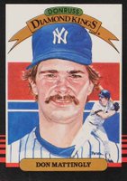 1985 Donruss #7 Don Mattingly Diamond Kings Baseball Card