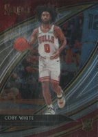 2019 Panini Select #242 Coby White Basketball Card