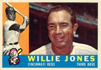 1960 Topps #289 Willie Jones Baseball Card