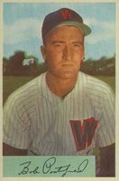 1954 Bowman #24 Bob Porterfield Baseball Card